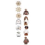 AA-WCT-EXT-05 PASECZEK/ STRIPS z dodatkami Wonderful Christmas Time