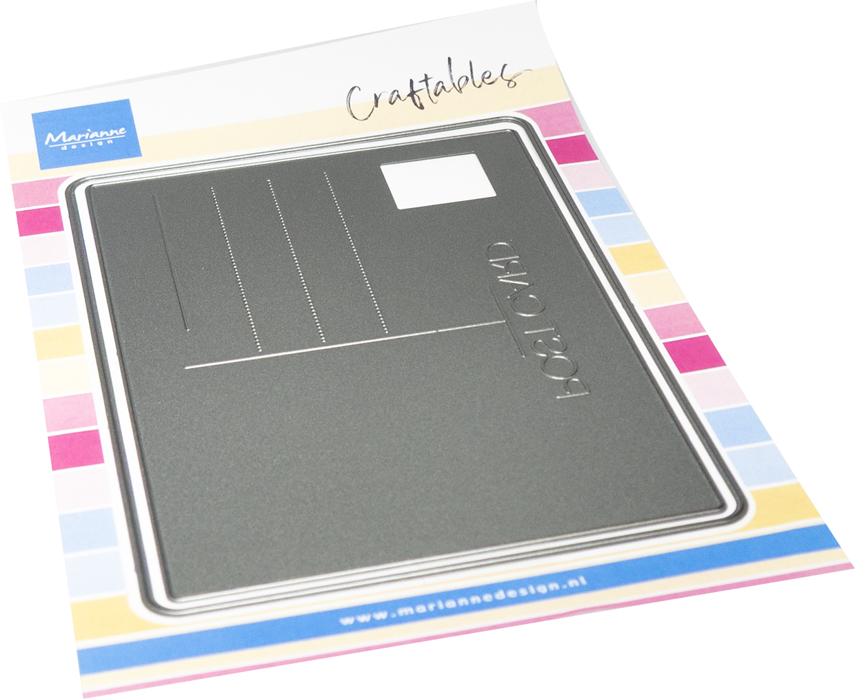 CR1698 Wykrojnik Marianne Design -Craftable - Postcard -kartka pocztowa