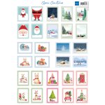 VK9631 Arkusz A4 -Marianne Design -  Stamps - Classic Christmas