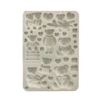 KACMA557 Forma silikonowa Stamperia The Owl's House A5 Silicon Mould Teddy Bears