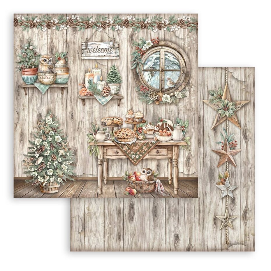 SBBL174 Zestawy papierów 30,5x30,5 Stamperia The Owl's House