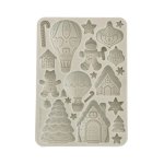 KACMA583 Forma silikonowa Stamperia Candy Christmas A5 Silicon Mould Gingerbreads
