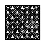 KSTDQ123 Maska Stamperia Candy Christmas  Thick Stencil 18x18cm Tree Pattern -tło choinki