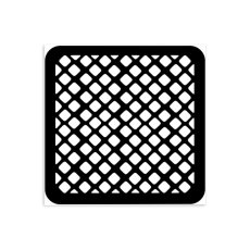 KSTDS50 Maska Stamperia Candy Christmas  -Media Stencil 12x12cm -  Waffle Attern