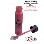 ARTACRI07 ACRYLIC INK Glitter Light Pink  20ml - NEW bottle!