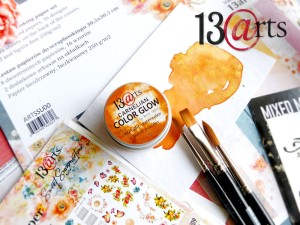 ARTGLO31 Farba akwarelowa w proszku COLOR GLOW Carnelian