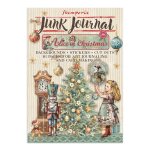 SBJK03 Zestaw Junk Journal Stamperia Alice in Christmas - tla,naklejki,elementy