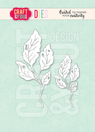 CW362 Wykrojnik /Die - Vintage Leaves by Gosia - Craft&You Design