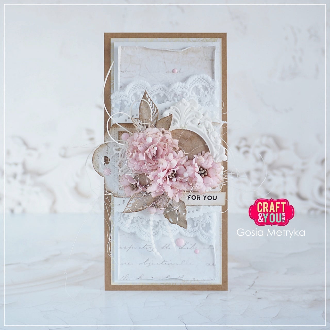 CW362 Wykrojnik /Die - Vintage Leaves by Gosia - Craft&You Design