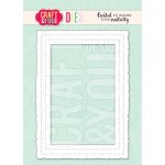 CW364 Wykrojnik /Die -Old Photo Frame / Stara Ramka 9 x13 cm - Craft&You Design