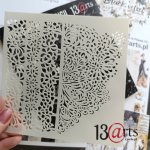 ARTBLV17 Maska-Stencil Vintage lace, BLACK VELVET