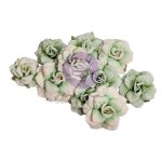 PM672744 Kwiatki Papierowe Prima-The Home Baker - Flowers Mint Chip Roses (10pcs)