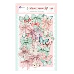 PM981983 Cherry Sweet Ephemera  Bows & Butterflies- dodatki papierowe Ephemera Prima 76szt