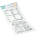 CS1177 Stemple z wykrojnikami - Postage stamp set