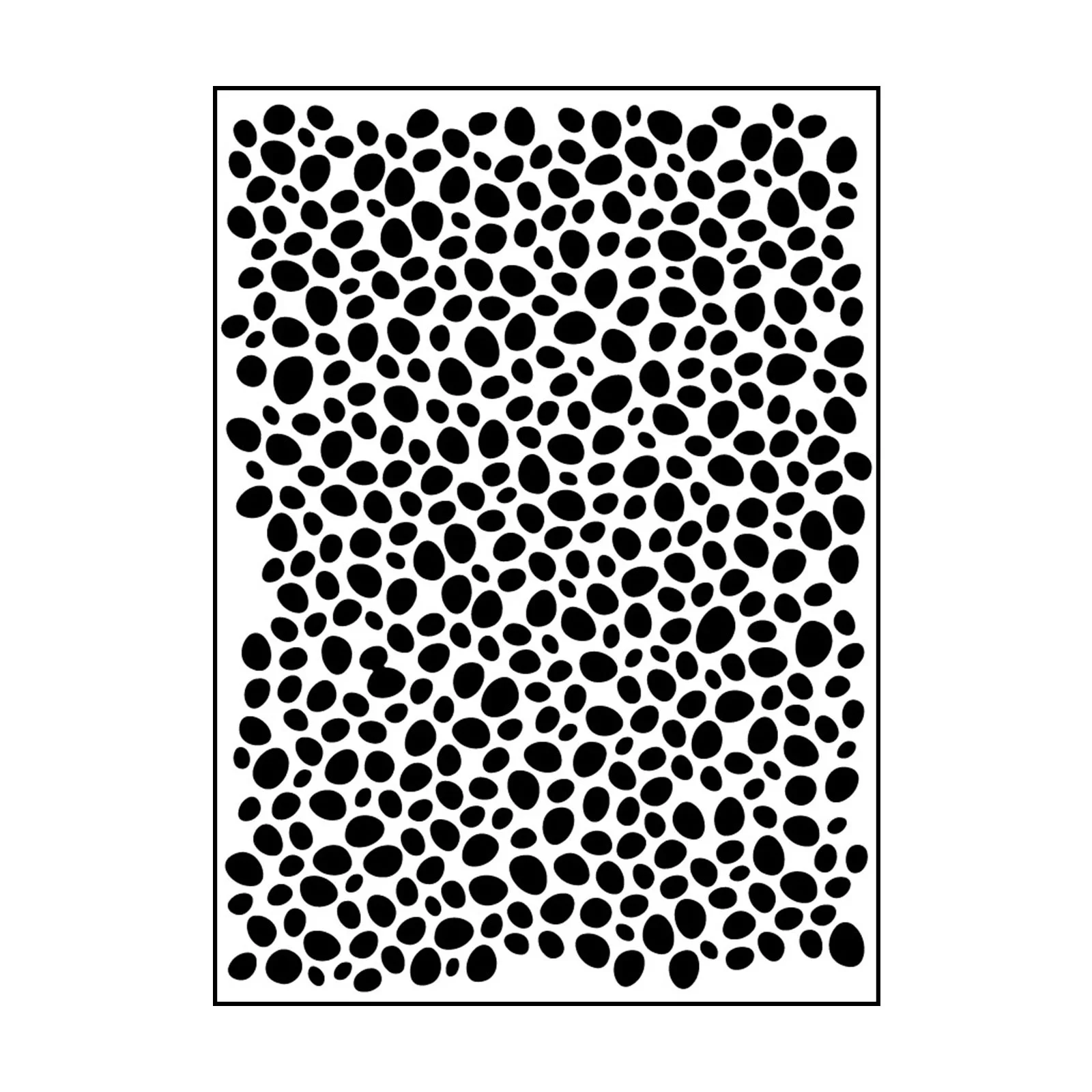 100605-340 Folder do embossingu 10,7x14,6cm - Mini Pebbles-kamyczki