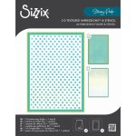 666891 Maska Sizzix z folderem 3D• 3-D TIEF & A6 Stencil Rock the Dots by Stacey Park