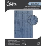 666904 Folder wytłaczający Sizzix 3-D Multi-Level Embossing Folder Dot Matrix by Seth Apter