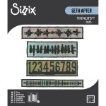 666906 Wykrojnik Sizzix • Thinlits Die Set 7pcs Borderlines by Seth Apter
