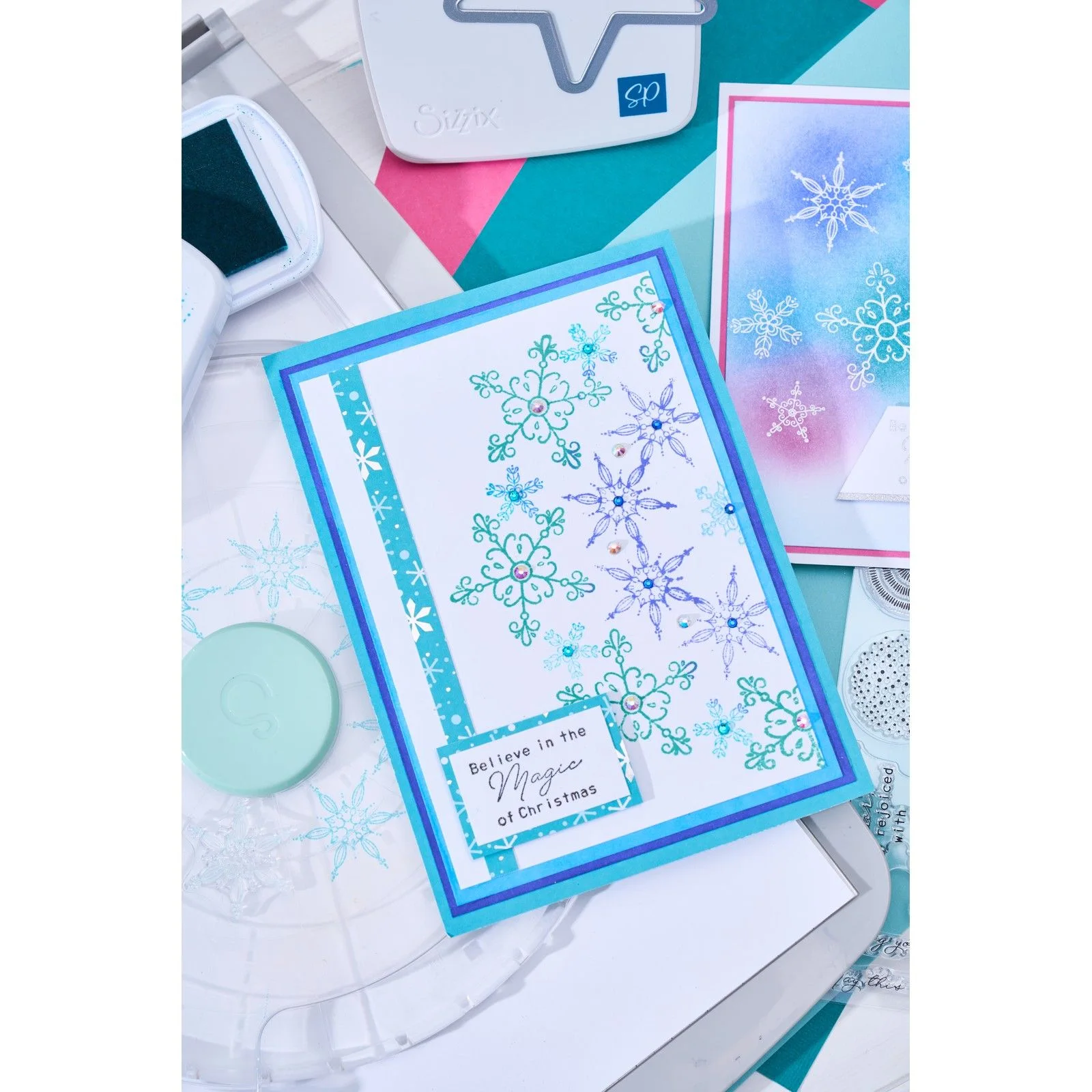 666896 Wykrojnik i stemple zestaw A5 Sizzix • Holiday Bits and Bobs by Stacey Park