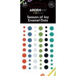 ACSED0003 Naklejki Season of Joy  Enamel Dots (54pcs) 