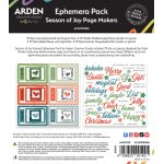 ACSEP0006 Season of Joy Page Makers  Ephemera Pack (79pcs) 