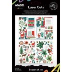 ACSLC0004 Laserowe elementy  Season of Joy Laser Cuts (107pcs)