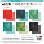 ACSPP0010 Zestaw papierów 30,5 x30,3cm Season of Joy Solids - Arden Creative Studio