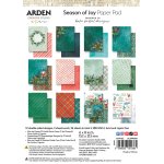 ACSPP0011 Zestaw papierów 15,2x21,3 cm Season of Joy  - Arden Creative Studio