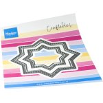 CR1702 Wykrojnik Marianne Design -Craftable -Open Star set -gwiazda