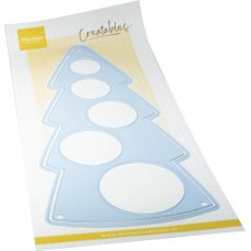 LR0918 Wykrojnik Marianne Design - Creatable - Lay Out Christmas Tree-choinka