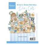 VK9635 Die-cuts -Marianne Design -  Eline's Snow Holiday