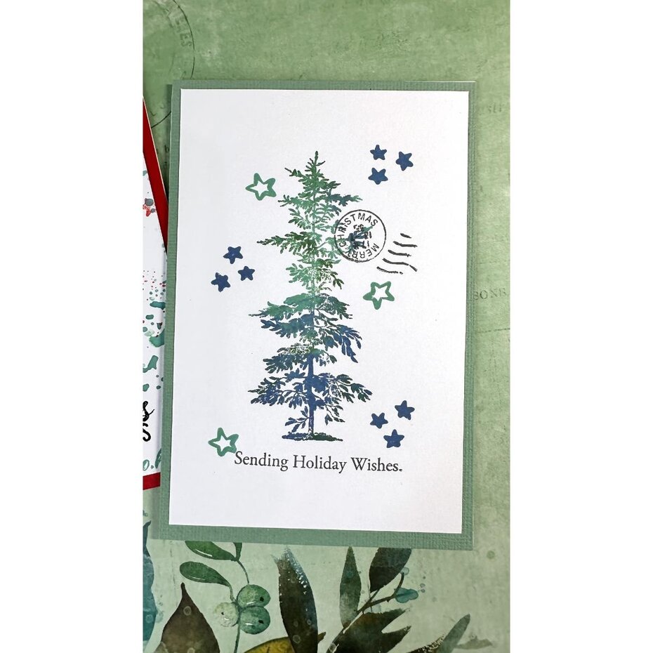 ACSCS0013 Stemple akrylowe Maker Series - Festive Elements