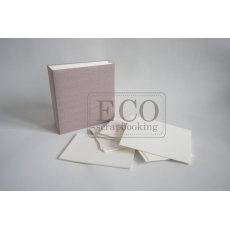 ECO-BAZ-03KL Album BAZYliszek kremowy - 162x165mm - LILIOWA okładka 6 kart