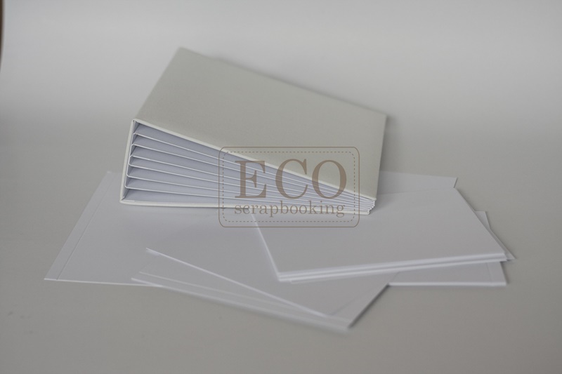 ECO-BAZYL-20B Album Bazyl biały 200x200 - białych 6 KART + dodatkowe