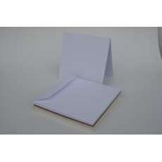 ECO-BK150-B Baza na kartkę 150x150mm - biała 300g