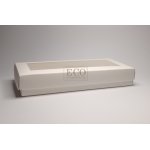 ECO-DL-K Pudełko DL 220x110x35mm -kremowe z okienkiem