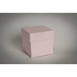 ECO-EX-R Exploding Box - pastelowy róz - 10x10x10cm 
