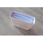 ECO-HARO-10B Album harmonijka w okładce - biała - 140x140mm
