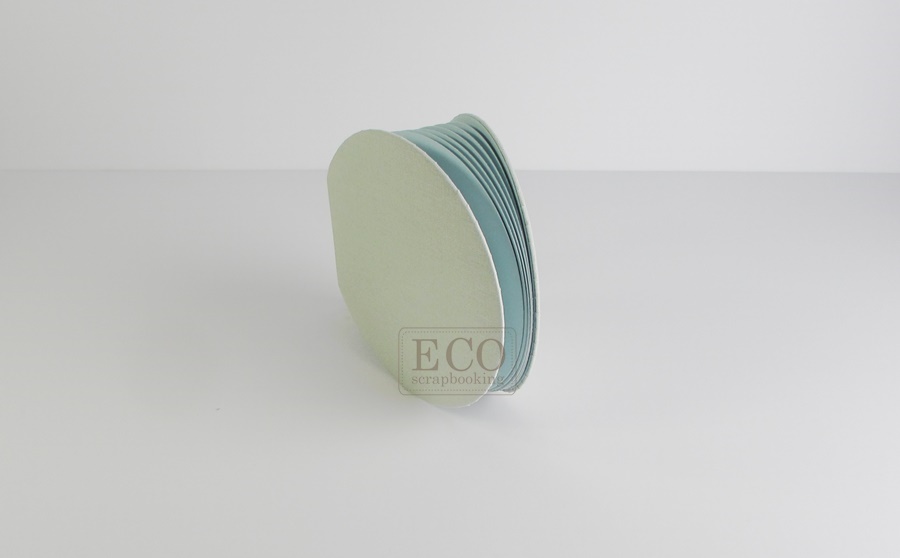 ECO-OK-M Album ok 160x160 okrągły - miętowy