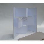 ECO-PARAW-B Baza - parawan z okładką - biała