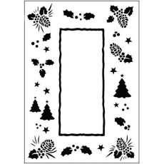 CTFD3035 Folder do embossingu  Christmas Trees Frame
