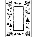 CTFD3035 Folder do embossingu  Christmas Trees Frame