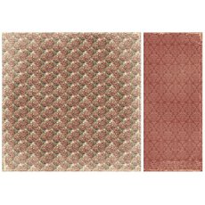 PD1703 Papier dwustronny -Christmas flower - Waiting for Santa II