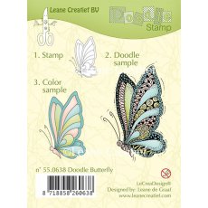 55.0638 Stemple akrylowe Butterfly - motyl