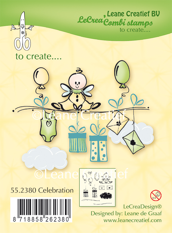  55.2380  Stemple silikonowe Leane Creatief - Celebration 