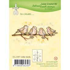 55.2397 Stemple silikonowe Leane Creatief- małe ptaszki