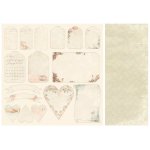 PD2012 Papier dwustronny- Tags - From my Heart II