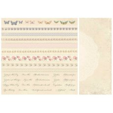 PD2313 Papier dwustronny- Borders - For Mother