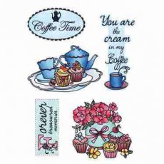 EWS2207 Zestaw stempli Coffee time