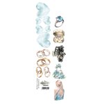 AA-ISB-EXT-01 PASECZEK/ STRIPS z dodatkami In shades of blue/ W odcieniach niebieskiego 